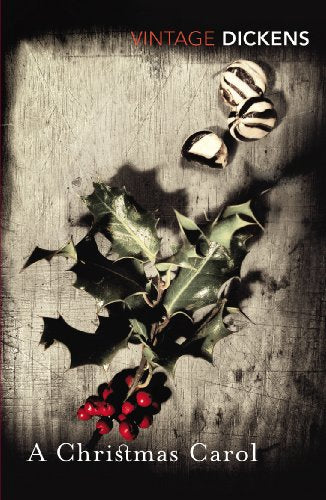 Vintage Classics book cover with holly, berries, and striped balls.