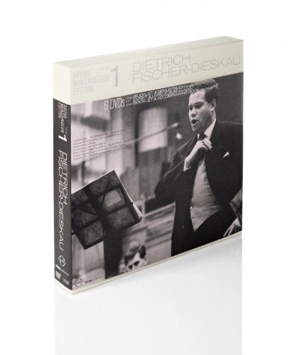 DVD case for Dietrich Fischer-Dieskau, featuring a black and white portrait.