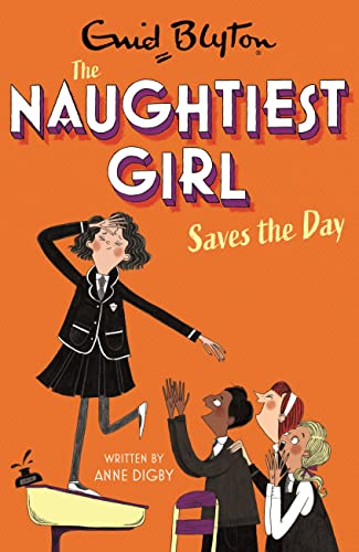 Book cover with illustration of a girl and two classmates.