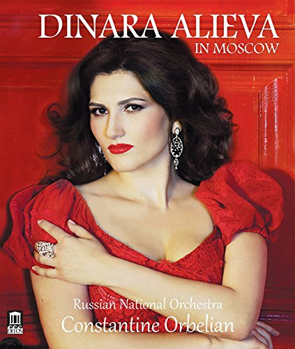 Blue-ray case cover featuring a woman in a red dress against a red background.