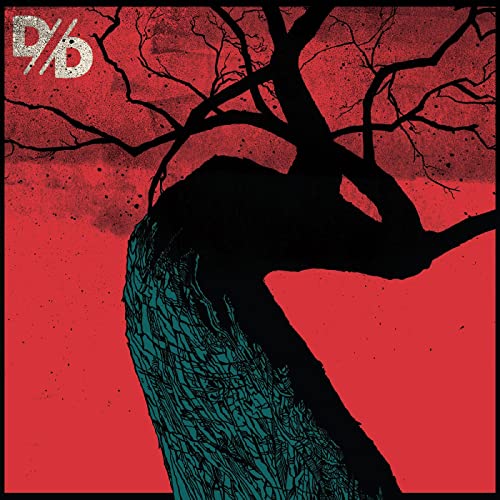 Red album cover with a silhouetted tree and white “D/B” logo.