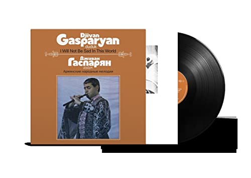 Vinyl record with album cover featuring Djivan Gasparyan playing the duduk.