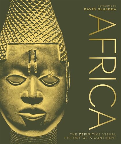Book cover featuring a golden Ife bronze head and the title "Africa".