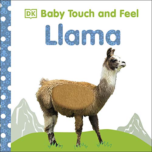 Book cover featuring a brown and white llama against a mountain backdrop.