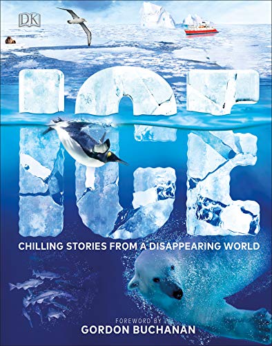 Book cover depicting arctic wildlife and melting ice formations.