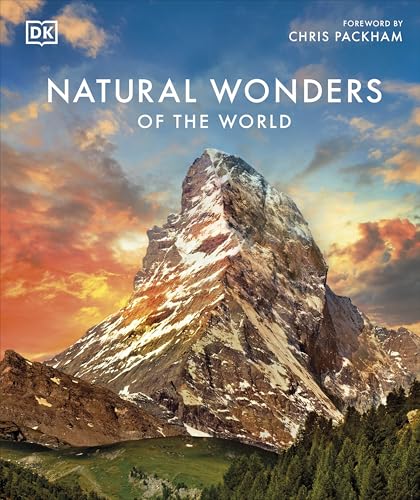 Book cover featuring a snow-capped mountain peak against a sunset sky.