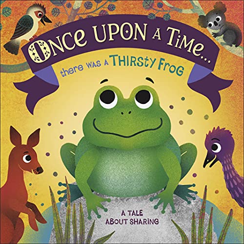 Book cover featuring a green frog with other illustrated animals.