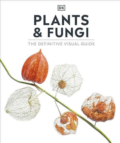 Book cover featuring plants and fungi, with orange and white seed pods.