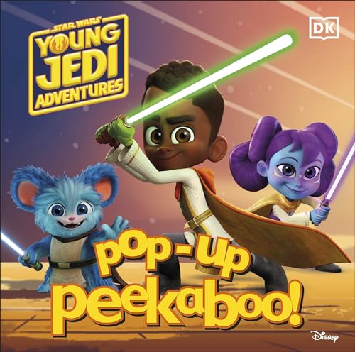 Star Wars Young Jedi Adventures pop-up book cover with characters.