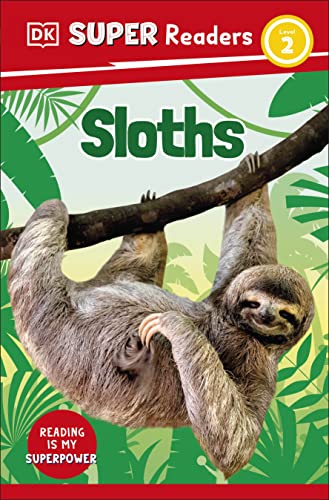 Book cover featuring a sloth hanging from a branch in a jungle.