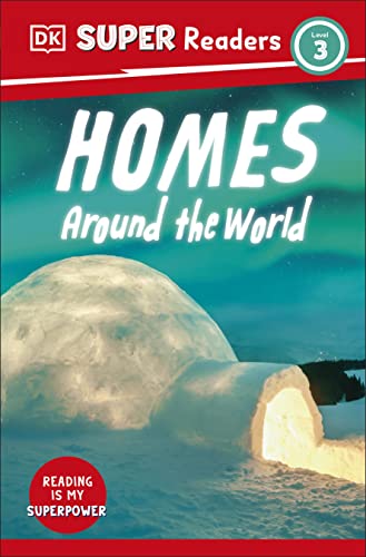 Book cover: "Homes Around the World" featuring an igloo and globe.