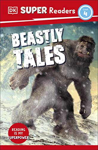 Book cover: “Beastly Tales” featuring a large, furry Bigfoot illustration.