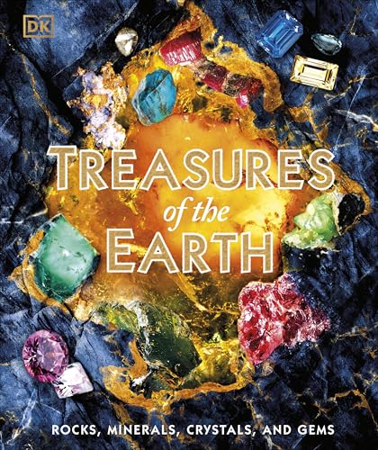 Book cover featuring colorful rocks, minerals, crystals, and gems.