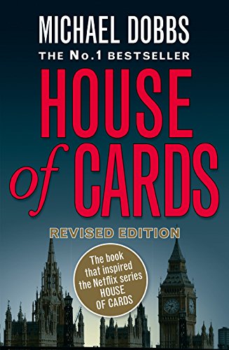 Book cover for "House of Cards" with Big Ben and Westminster Palace.
