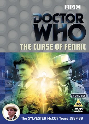 DVD cover for Doctor Who: The Curse of Fenric featuring Sylvester McCoy and companion.