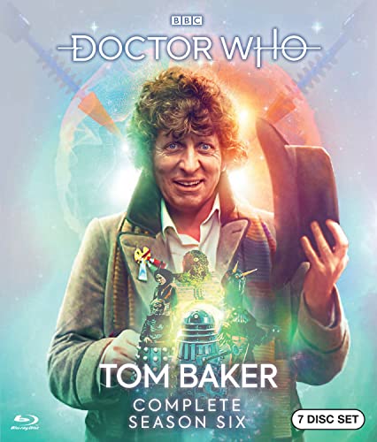 Tom Baker as the Doctor, Blu-ray cover for Doctor Who Season Six.