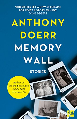 Book cover for "Memory Wall" by Anthony Doerr with vintage photos.