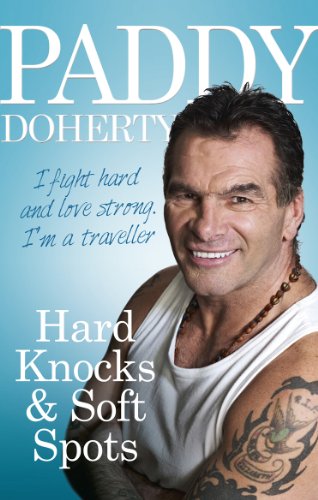Book cover featuring Paddy Doherty, a smiling man with tattoos, against a blue background.