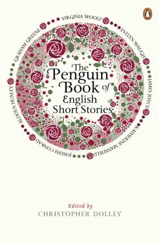 Penguin book cover with floral wreath design and author names around it.