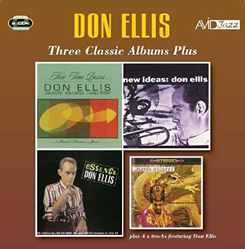 CD cover for Don Ellis’s “Three Classic Albums Plus” jazz compilation.
