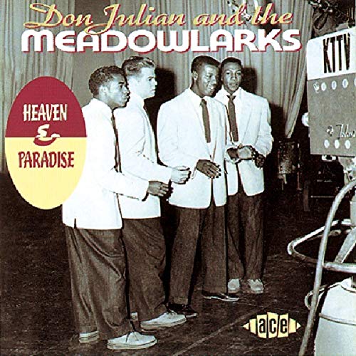 "CD cover with four men in white jackets and dark pants standing together."