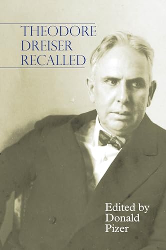 Book cover: portrait of Theodore Dreiser, edited by Donald Pizer.
