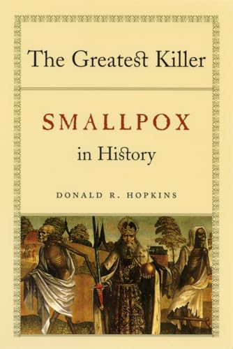 Book cover: "The Greatest Killer: Smallpox in History" with historical illustration.