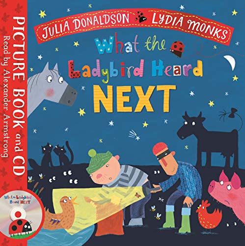 Book cover: farm animals and characters planning something sneaky.