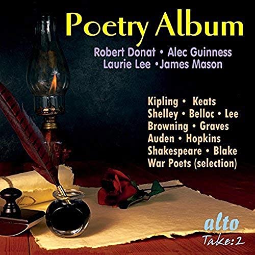 CD cover featuring a still life with a lantern, quill, and rose.