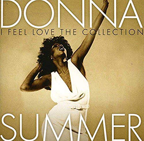 Donna Summer album cover: a sepia-toned portrait of the singer.