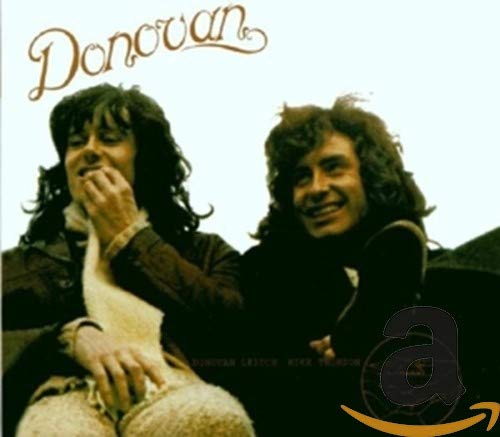 Donovan album cover, “Open Road,” featuring two smiling men with curly hair.