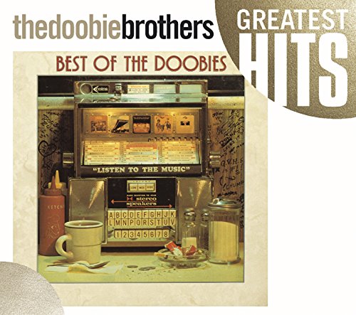 CD cover for “Best Of The Doobies” featuring a vintage jukebox scene.