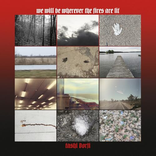Album cover with nine landscape and object images in a grid layout.