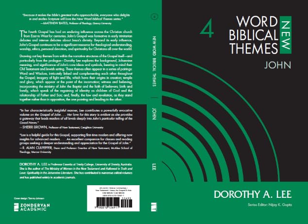 Green and black book cover, titled "John, Volume 4" with white text.