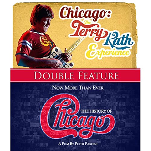 Blu-ray cover featuring guitarist Terry Kath and the Chicago band logo.