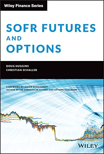 Book cover: “SOFR Futures and Options” with abstract financial chart imagery.