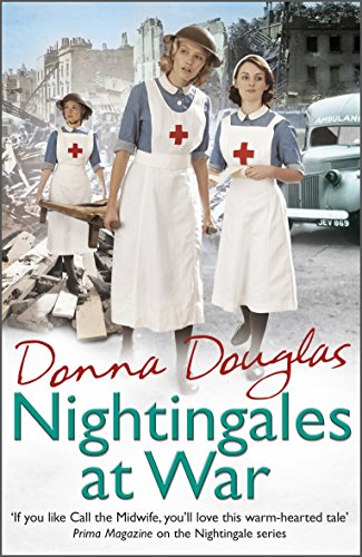 Book cover: Three nurses in uniform amid wartime rubble.