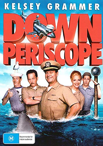 Down Periscope" DVD cover featuring cast members and a submarine periscope.