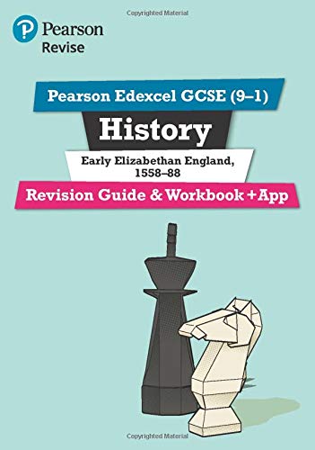 Pearson Edexcel GCSE History revision guide featuring a black king and white knight chess piece.