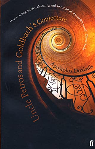 Book cover showing a spiral staircase with text overlaying the image.