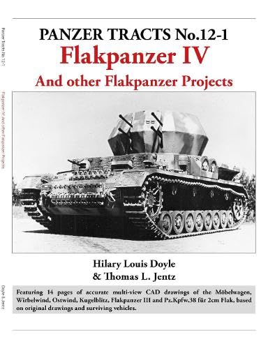 Book cover: "Flakpanzer IV" with a black and white tank illustration.