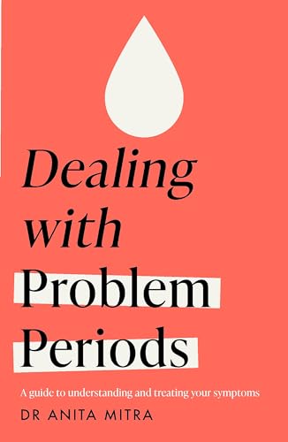 Book cover: "Dealing with Problem Periods" with a droplet graphic.