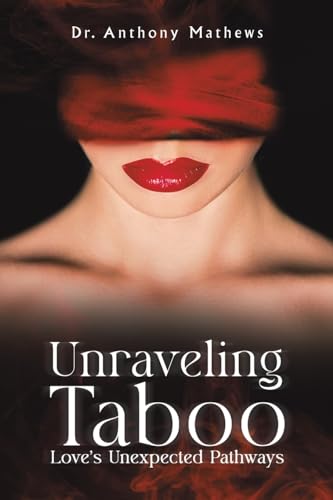 Book cover featuring a woman with a red blindfold and bold title text.