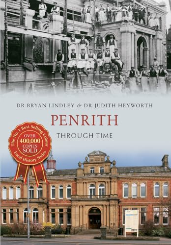 Book cover: "Penrith Through Time" featuring historical photos and a town hall.