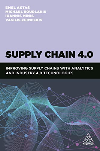 Book cover for “Supply Chain 4.0” with abstract network graphic.