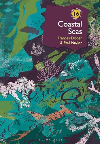 Book cover with illustrated marine life and the title "Coastal Seas".