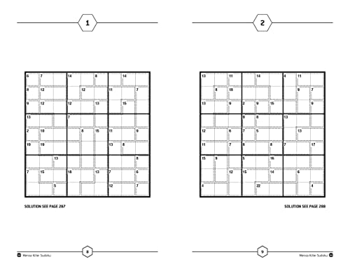 Two empty Killer Sudoku puzzle grids labeled as pages one and two.