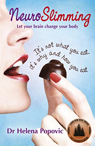 Book cover: mouth reaching for chocolate, title "NeuroSlimming" and author name.