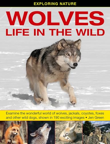 Book cover featuring a gray wolf in a snowy landscape.
