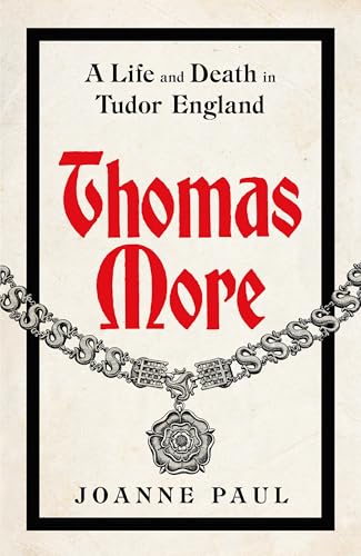 Book cover: "Thomas More," with red title and chain of office imagery.